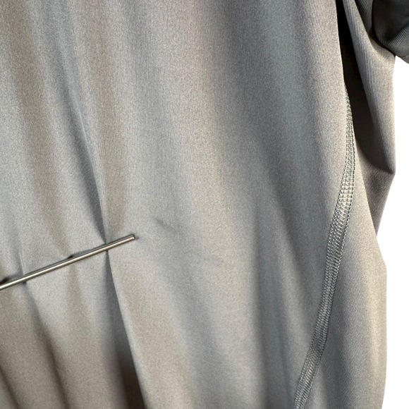 Nike Men's L Gray Dri-Fit Athletic Training T-Shirt Lightweight Moisture Wicking - Picture 6 of 9